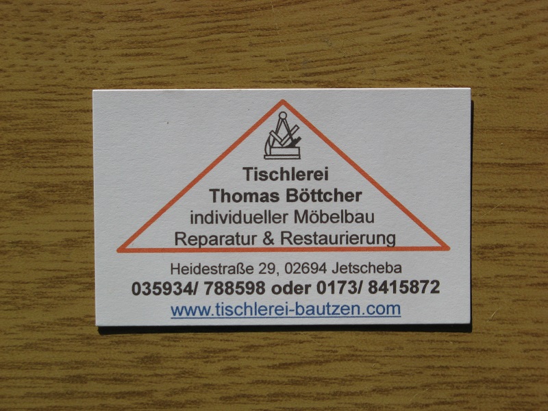 Bild Tischlerei Thomas Böttcher